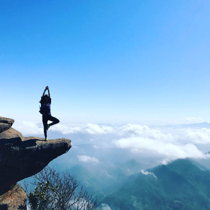 Du lịch Mộc Châu tháng 10 thử thách leo đỉnh Pha Luông